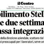 STABILIMENTO STELLANTIS ALTRE DUE SETTIMANE DI CASSA INTEGRAZIONE