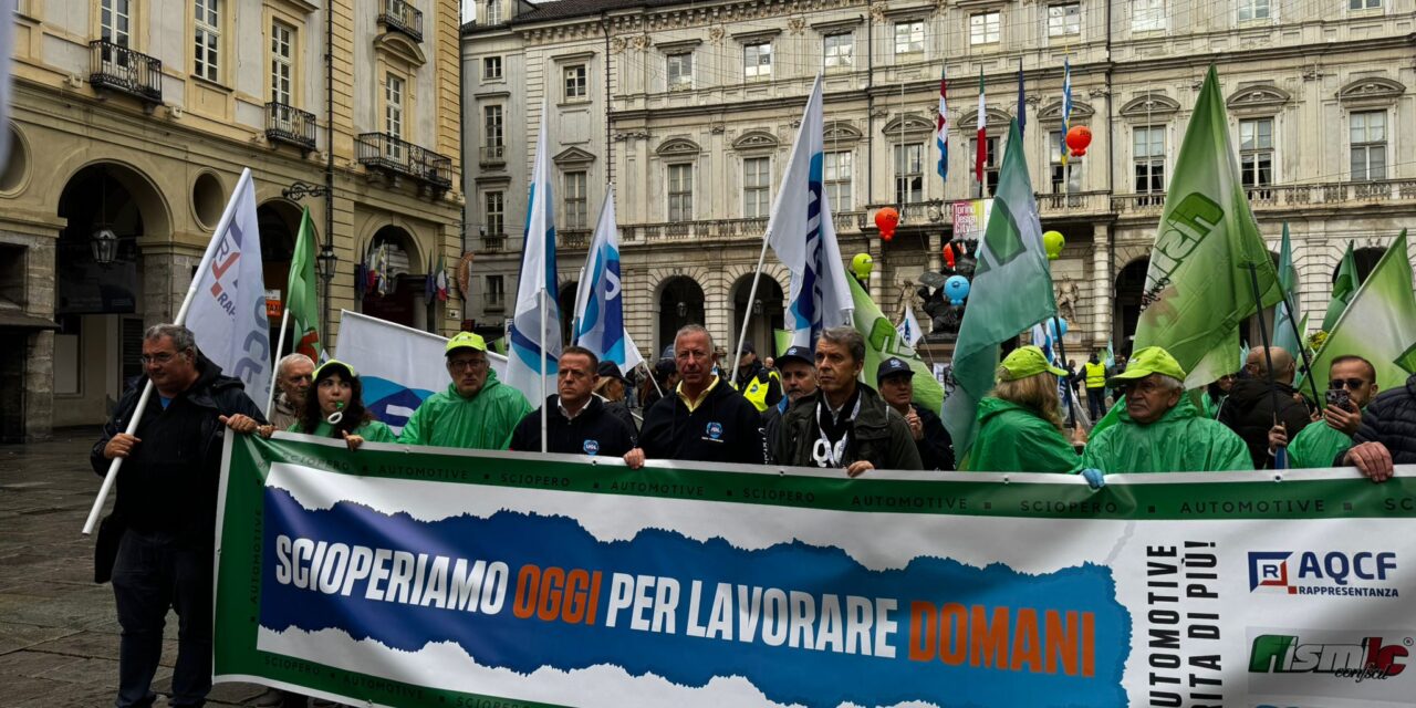 LA CRISI DELL’AZIENDA DELL’AUTO E DEL SUO INDOTTO RIPORTA IN STRADA CHI RISCHIA IL POSTO DI LAVORO – MIRAFIORI MARCIA SU DUE FRONTI