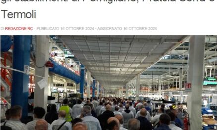 Automotive – Stellantis, novembre nero per gli stabilimenti di Pomigliano, Pratola Serra e Termoli