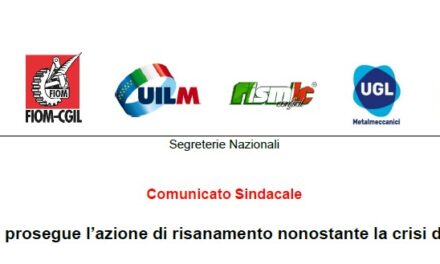 MARELLI: PROSEGUE L’AZIONE DI RISANAMENTO NONOSTANTE LA CRISI DI SETTORE