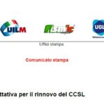 CCSL: PARTE TRATTATIVA PER IL RINNOVO DEL CCSL