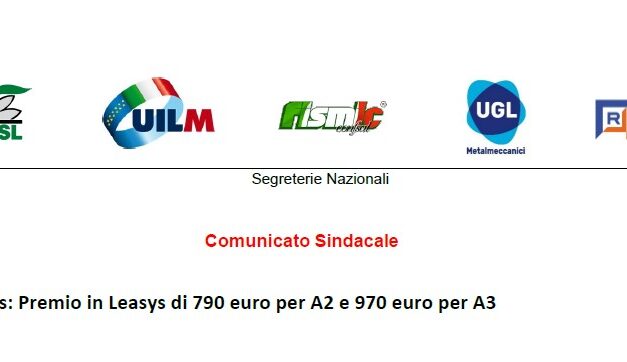 STELLANTIS: PREMIO IN LEASY DI 790 EURO PER A2 E 970 EURO PER A3